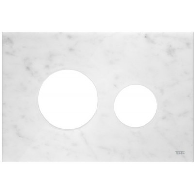 Кнопка смыва Tece 9.240.613 Glass White Marble