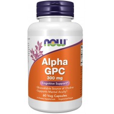 Antioxidant NOW Alpha GPC 300mg 60cap