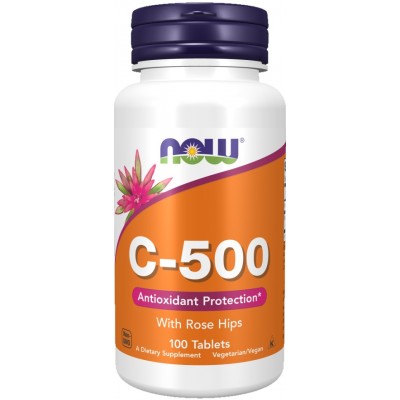 Vitamine NOW C-500 100tab