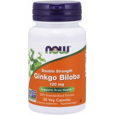 Vitamine NOW Ginkgo Biloba 120mg 50cap