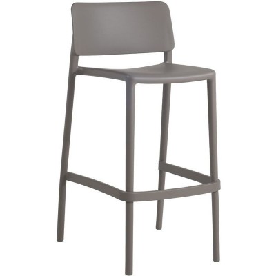 Scaun de bar Papatya Joy-S Bar 75cm Taupe