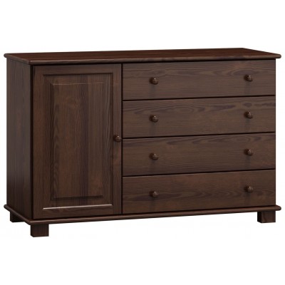 Комод Poland №34 78x118x47cm Walnut
