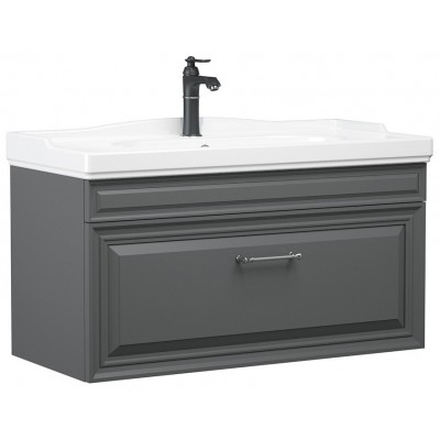 Dulap cu lavoar Orka Design 105 Anthracite (16749)