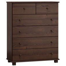 Комод Poland №10 122x100x42cm Walnut