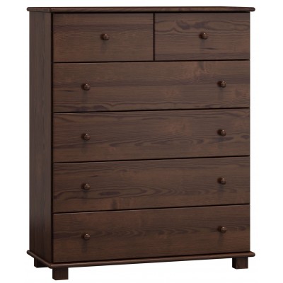 Комод Poland №10 122x100x42cm Walnut
