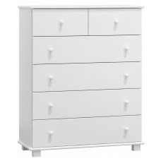 Комод Poland №10 122x100x42cm White