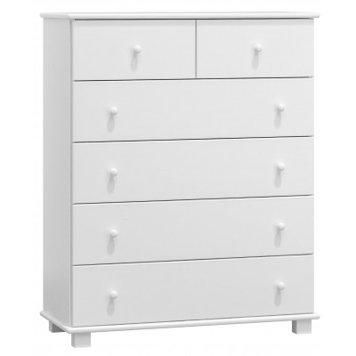 Комод Poland №10 122x100x42cm White