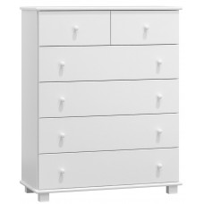 Комод Poland №10 122x100x47cm White