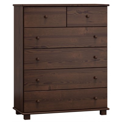 Комод Poland №10 122x100x47cm Walnut