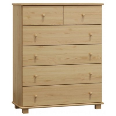 Комод Poland №10 122x100x47cm Pine