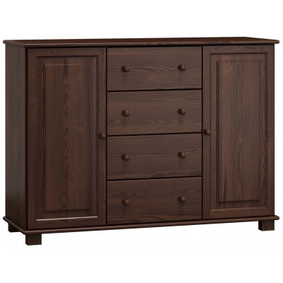 Комод Poland №42 100x136x42cm Walnut