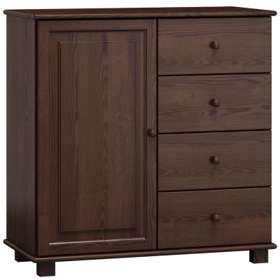 Комод Poland №48 100x100x42cm Walnut