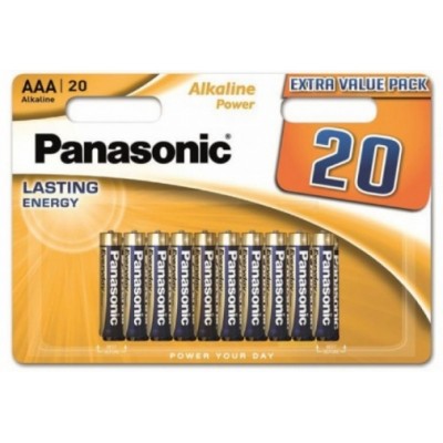 Батарейка Panasonic Alkaline Power AA 20pcs (LR6REB/20BW)