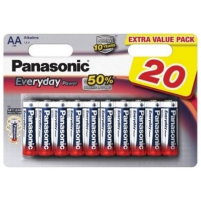 Батарейка Panasonic Everyday Power AA 20pcs (LR6REE/20B)