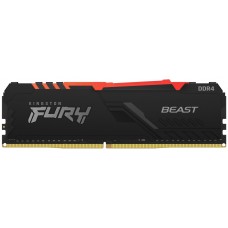 Оперативная память Kingston Fury Beast 8Gb DDR4-3733MHz (KF437C19BBA/8)