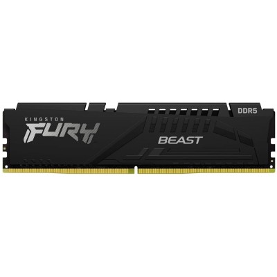 Оперативная память Kingston Fury Beast 8Gb DDR5-5600MHz (KF556C40BB-8)