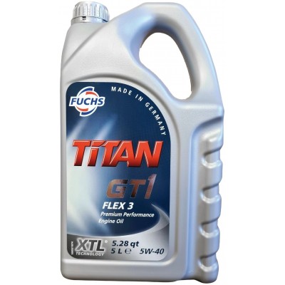 Ulei de motor Fuchs Titan GT1 Flex 3 5W-40 5L