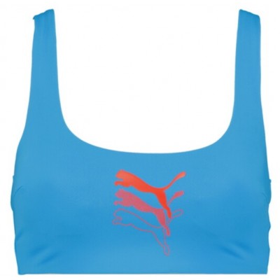 Лиф Puma Swim Women Scoop Neck Top 1P Blue Combo S