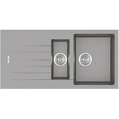 Chiuvetă de bucătărie Fabiano Classic 100x50x15 Grey Metallic