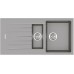 Chiuvetă de bucătărie Fabiano Classic 100x50x15 Grey Metallic