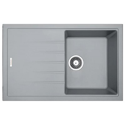 Chiuvetă de bucătărie Fabiano Classic 78x50 Grey Metallic