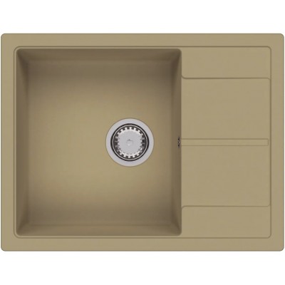 Chiuvetă de bucătărie Fabiano Cubix 65x50 Beige