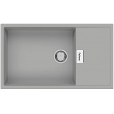 Chiuvetă de bucătărie Fabiano Cubix 86x50 XL Grey Metallic