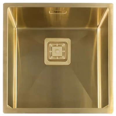 Кухонная мойка Fabiano Quadro 44 Nano Gold