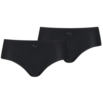 Женские трусы Puma Women Seamless Hipster 2P Pack Black L