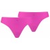 Сhiloţi pentru dame Puma Women Seamless String 2P Pack Deep Orchid L