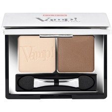 Тени для век Pupa Vamp! Compact Duo 005 Milk Chocolate