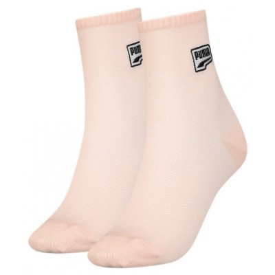 Женские носки Puma Women Mesh Short Sock 2P Peach Combo 35-38