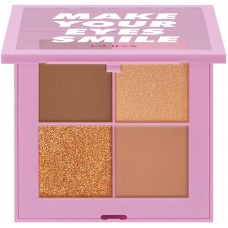 Тени для век Pupa Enjoy! Make Your Eyes Smile 001 Smile in Brown