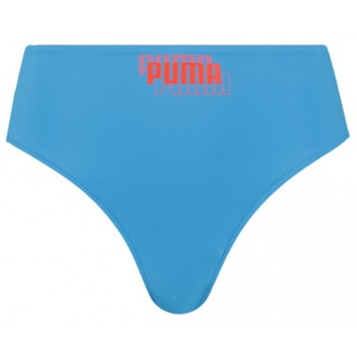 Женские плавки Puma Swim Women High Waist Brief 1P Blue Combo L