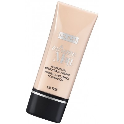Тональный крем для лица Pupa Extreme Matt Fluid Foundation 001 Light Ivory