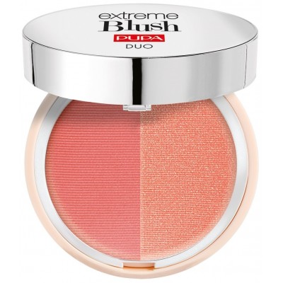 Румяна для лица Pupa Extreme Blush Duo 130 Matt Salmon/Radiant Peach