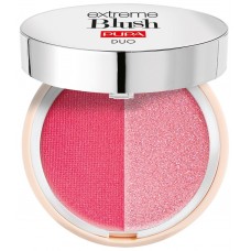 Румяна для лица Pupa Extreme Blush Duo 140 Radiant Flamingo/Glow Creamy
