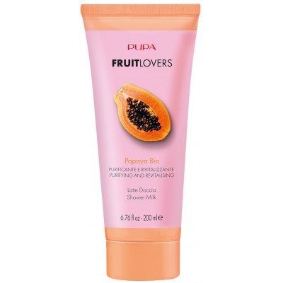 Женский гель для душа Pupa Fruit Lovers Shower Milk Papaya 200ml