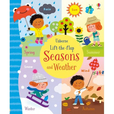 Книга Lift-the-flap seasons and weather (9781474950947)