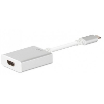 Переходник Moshi Type-C M to HDMI F Silver