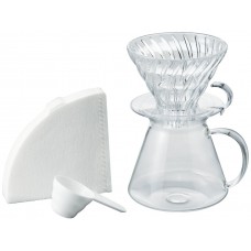 Кофейник Hario V60 Glass Brewing Kit (S-VGBK-02-T)