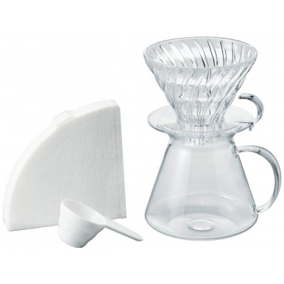 Кофейник Hario V60 Glass Brewing Kit (S-VGBK-02-T)