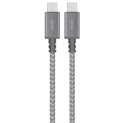 Cablu USB Moshi Integra Type-C / Type-C 2m Titanium Gray