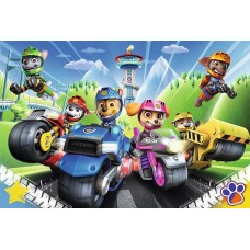 Puzzle Trefl 100 Paw Patrol on motorbikes (16430)