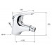 Смеситель для биде Pentagono Ellisse 103D4001CH1C