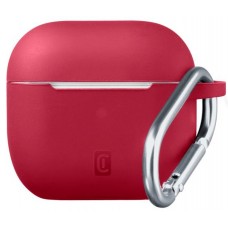 Husă pentru căști Cellularline Bounce Airpods 3 Red