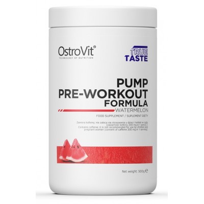 Предтренировочный комплекс Ostrovit Pump Pre-Workout 500g Watermelon