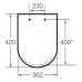 Capac de toaletă Roca Meridian Soft Close (A8012AC00B)