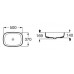 Умывальник Roca Inspira Soft Onyx (A327500640)