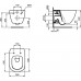 Унитаз Ideal Standard Tesi AquaBlade (T0079V3)